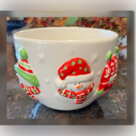 Houston Harvest Other - Houston Harvest-Ceramic Snowman Mug